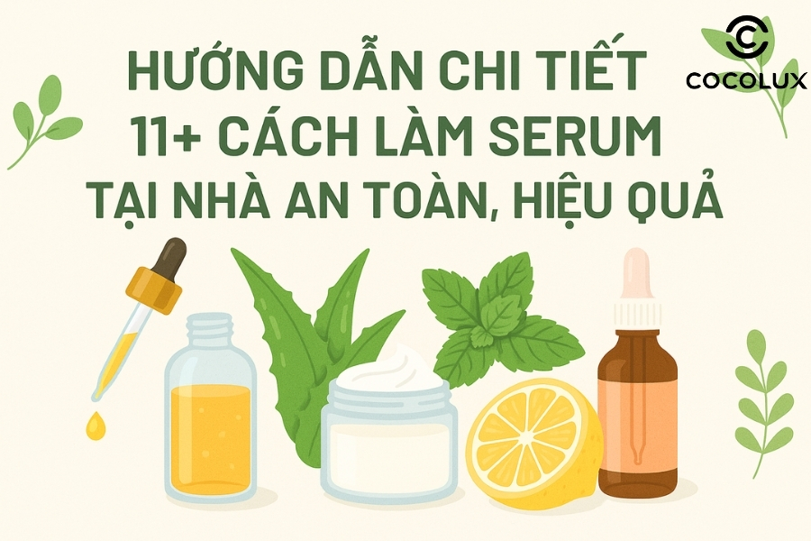 Demo - Hướng Dẫn Chi Tiết 11+ Cách Làm Serum Tại Nhà An Toàn, Hiệu Quả